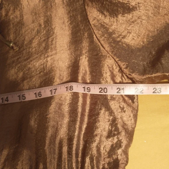 Ruby Rd Women's Metallic Bronze Jacket - Picture 12 of 13